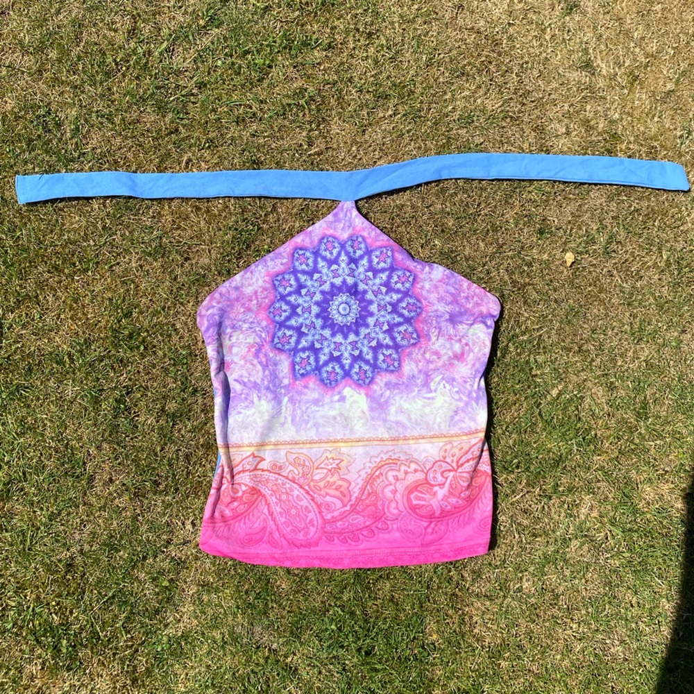 90’s psychedelic halter top